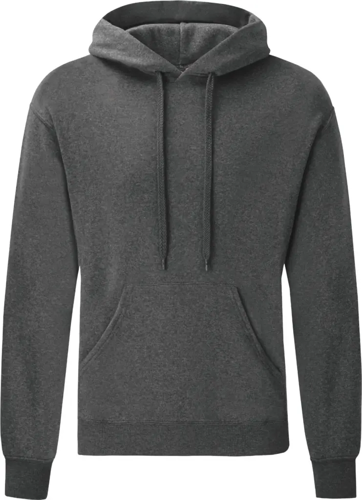 PS_SC244C_DARKHEATHERGREY - Hidalgo Classic Sweater met capuchon (62-208-0), dark heather grey — productfoto 21