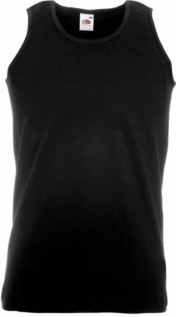 Valueweight Athletic Vest (61-098-0), black — productfoto 5
