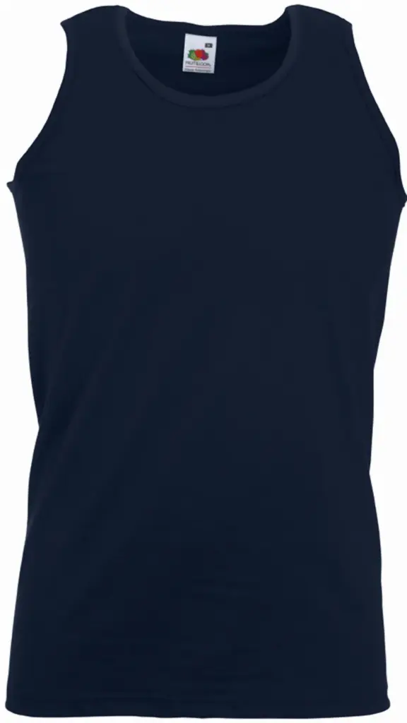 Valueweight Athletic Vest (61-098-0), deep navy — productfoto 6