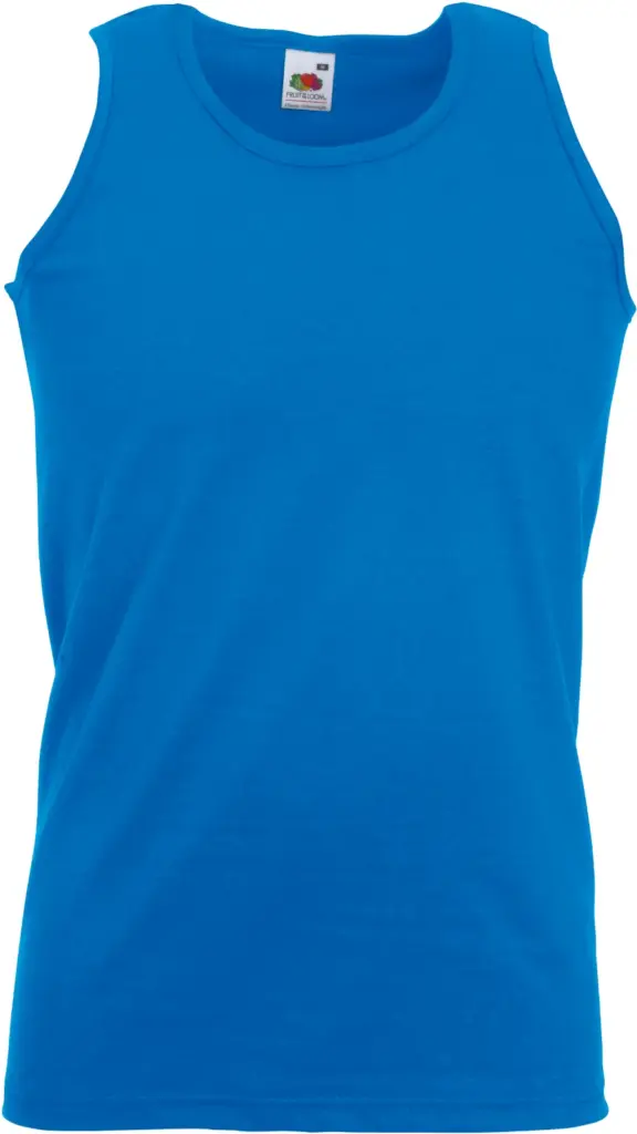 Valueweight Athletic Vest (61-098-0), royal blue — productfoto 9