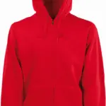 PS_SC361C_RED - Hidalgo-werbeartikel Men's Premium Full Zip Hooded Sweatshirt (62-034-0) — productfoto 9