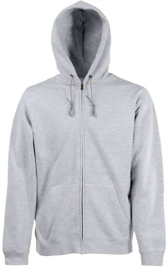 PS_SC361C_HEATHERGREY - Hidalgo-werbeartikel Men's Premium Full Zip Hooded Sweatshirt (62-034-0), heather grey — productfoto 8