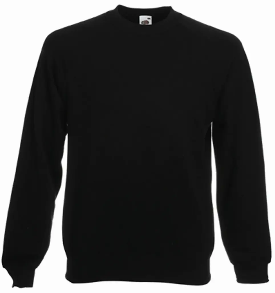 Classic Raglan Sweater (62-216-0), black — productfoto 5