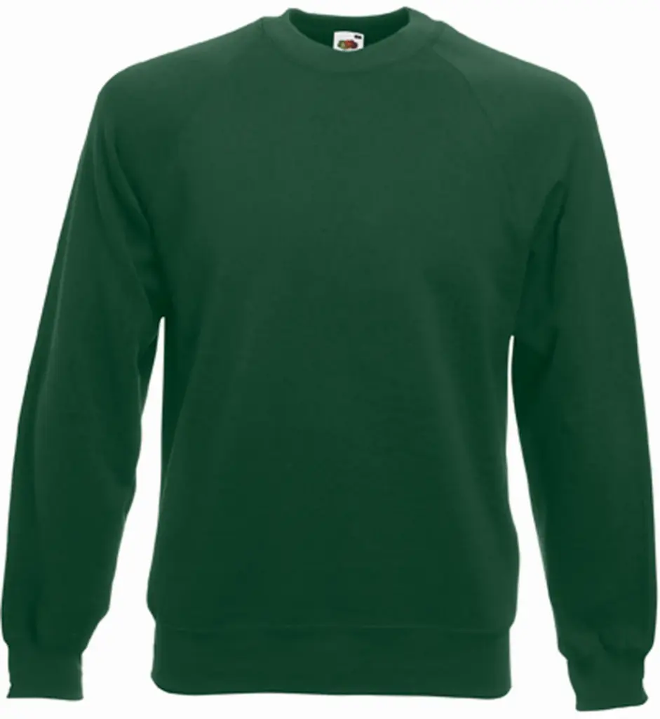 Classic Raglan Sweater (62-216-0), bottle green — productfoto 6