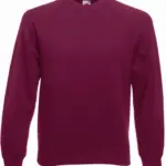 Classic Raglan Sweater (62-216-0), burgundy — productfoto 7