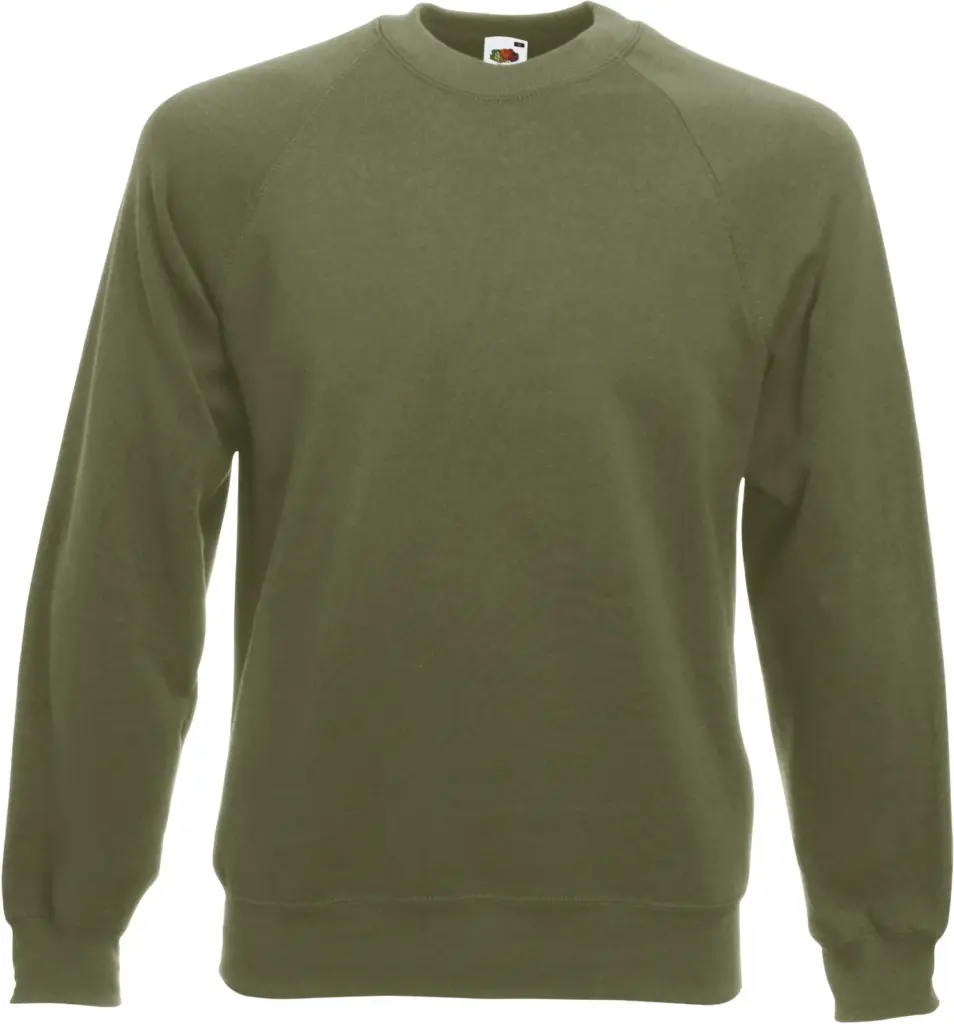 Classic Raglan Sweater (62-216-0), classic olive — productfoto 8