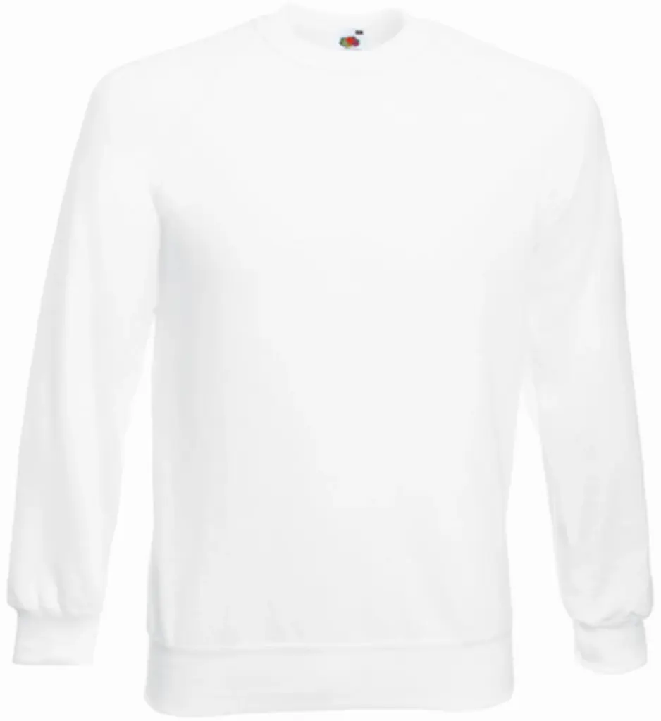 Classic Raglan Sweater (62-216-0), white — productfoto 20