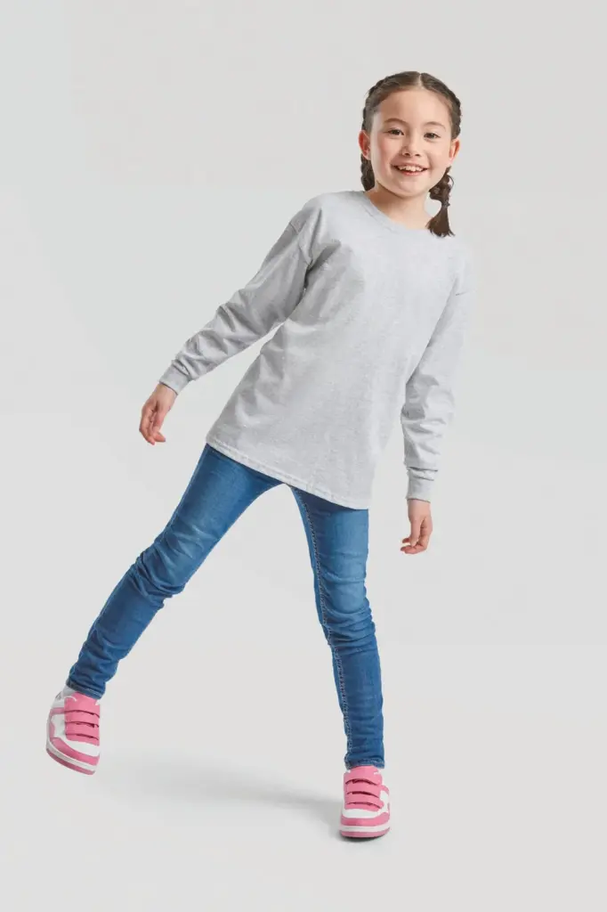 Kids Valueweight Lange mouwen (61-007-0)