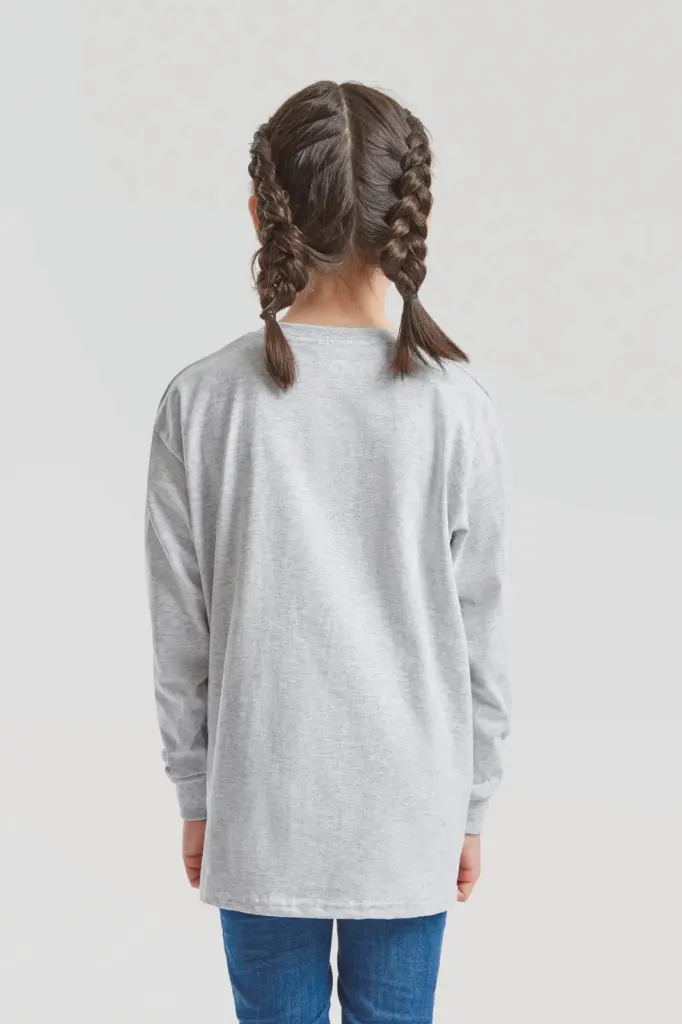 Kids Valueweight Lange mouwen (61-007-0) — productfoto 4