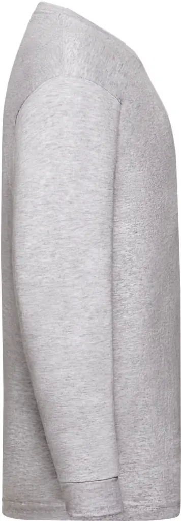 Kids Valueweight Lange mouwen (61-007-0), heather grey — productfoto 7