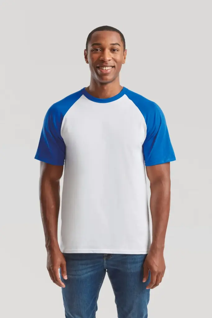 Valueweight Baseball T met korte mouwen
