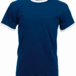 Valueweight Ringer T, navy / white — productfoto 6
