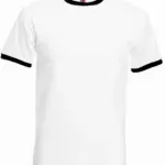 Valueweight Ringer T, white / black — productfoto 10