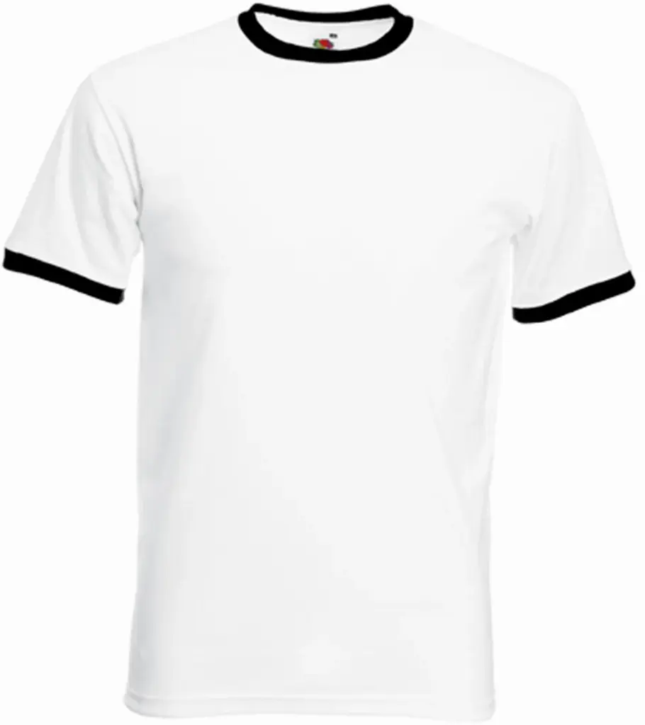 Valueweight Ringer T, white / black — productfoto 10