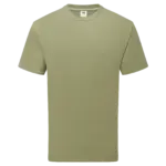 Puur katoenen T-shirt, classic olive — productfoto 4