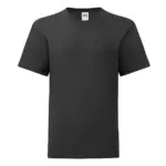 Kinder t-shirt Iconic 195 T, black — productfoto 5