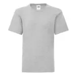 Kinder t-shirt Iconic 195 T, heather grey — productfoto 7