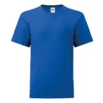 Kinder t-shirt Iconic 195 T, royal blue — productfoto 9