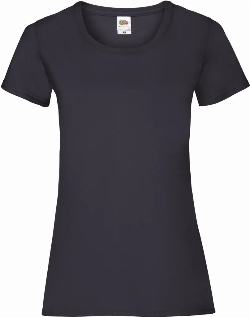 Damen T-Shirt SC61372 Lady-fit bedrucken Baumwolle XS-XXL — Produktfoto 11