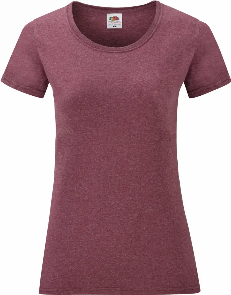Damen T-Shirt SC61372 Lady-fit bedrucken Baumwolle XS-XXL — Produktfoto 13