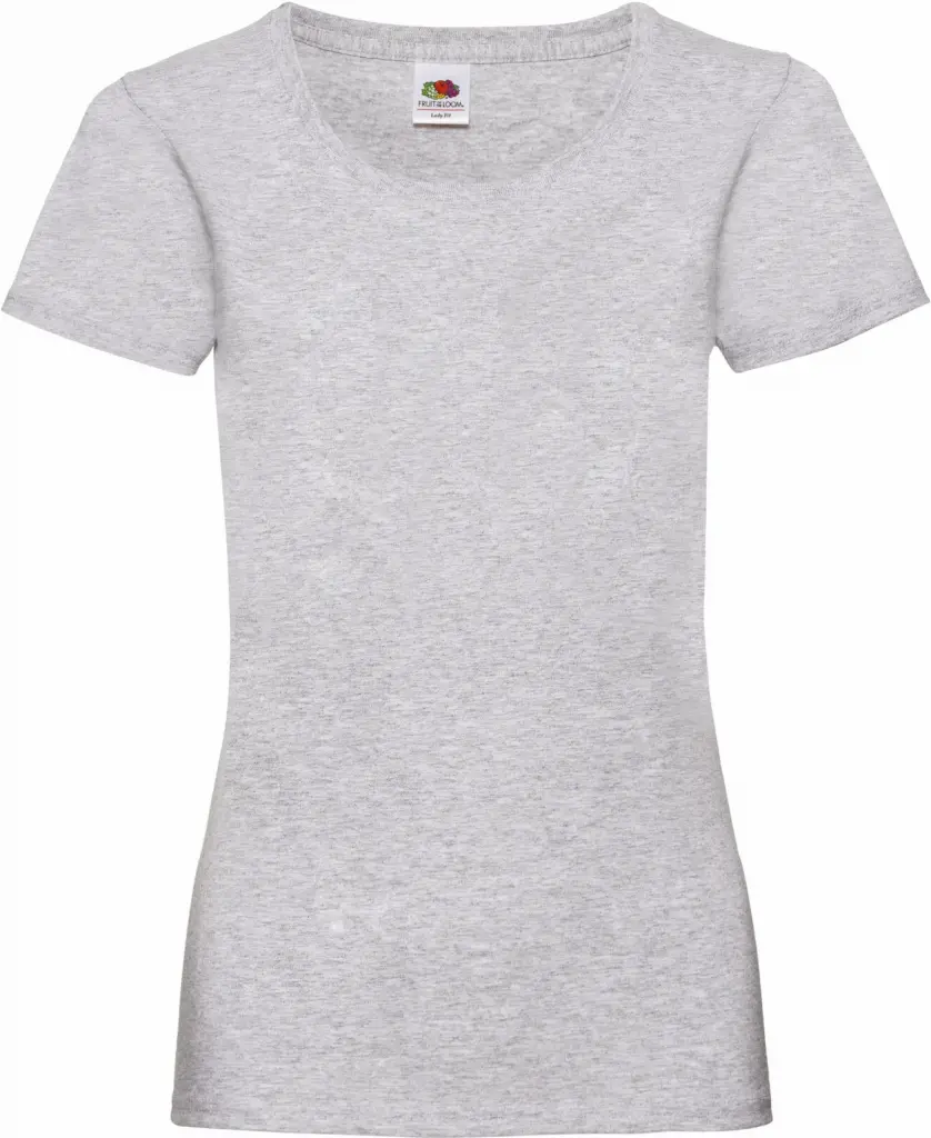 Damen T-Shirt SC61372 Lady-fit bedrucken Baumwolle XS-XXL — Produktfoto 14