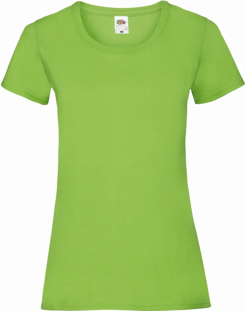 Damen T-Shirt SC61372 Lady-fit bedrucken Baumwolle XS-XXL — Produktfoto 19