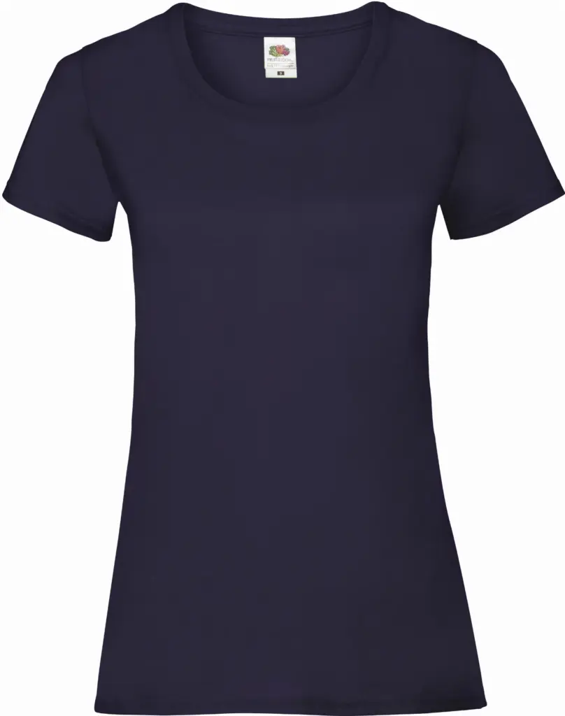 Damen T-Shirt SC61372 Lady-fit bedrucken Baumwolle XS-XXL — Produktfoto 20