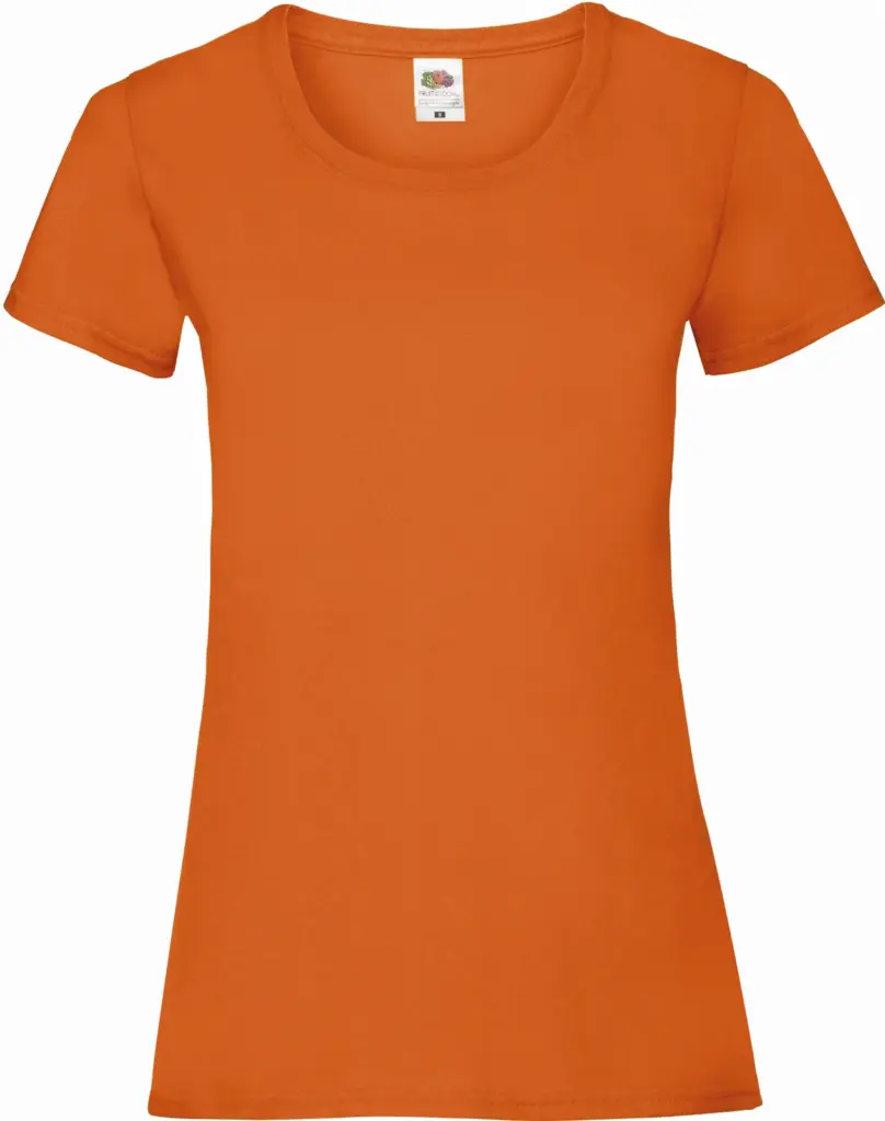 Damen T-Shirt SC61372 Lady-fit bedrucken Baumwolle XS-XXL — Produktfoto 21
