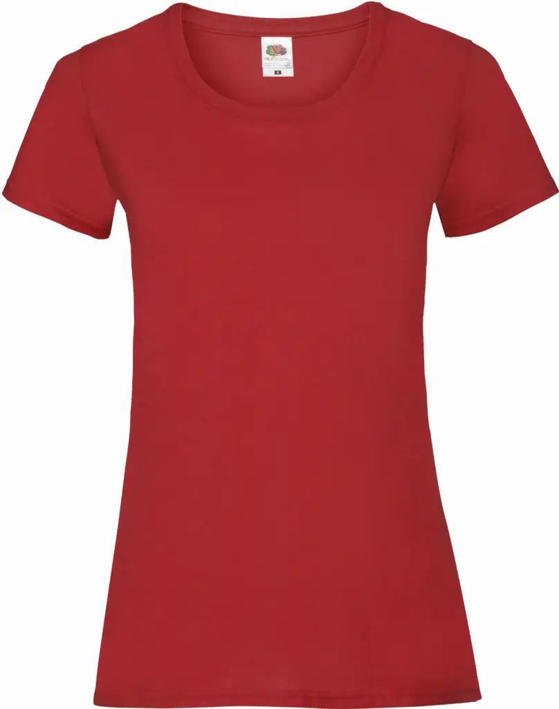 Damen T-Shirt SC61372 Lady-fit bedrucken Baumwolle XS-XXL — Produktfoto 23