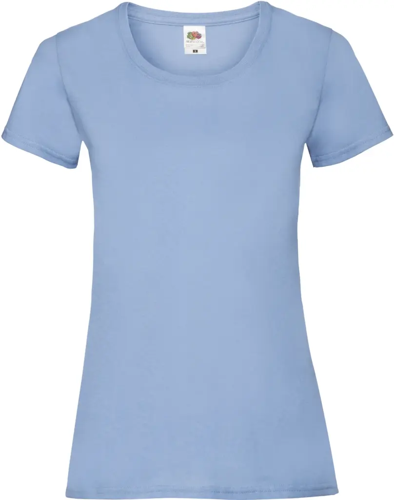 Damen T-Shirt SC61372 Lady-fit bedrucken Baumwolle XS-XXL — Produktfoto 25