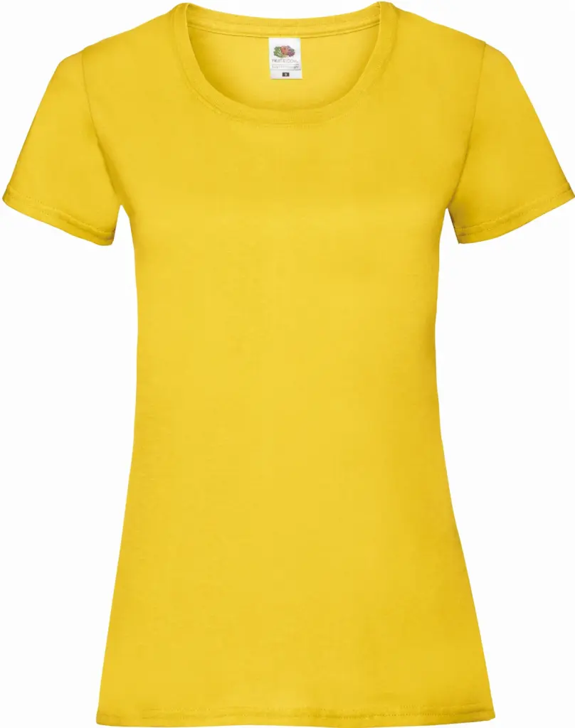 Damen T-Shirt SC61372 Lady-fit bedrucken Baumwolle XS-XXL — Produktfoto 26