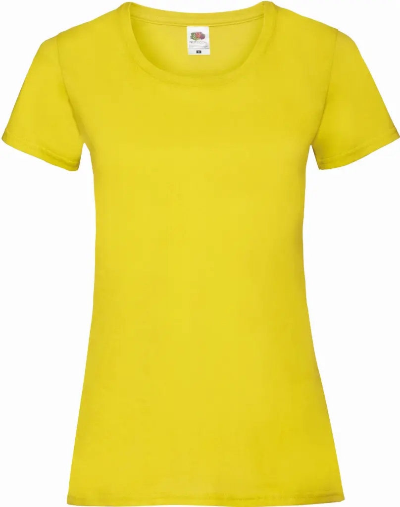 Damen T-Shirt SC61372 Lady-fit bedrucken Baumwolle XS-XXL — Produktfoto 29