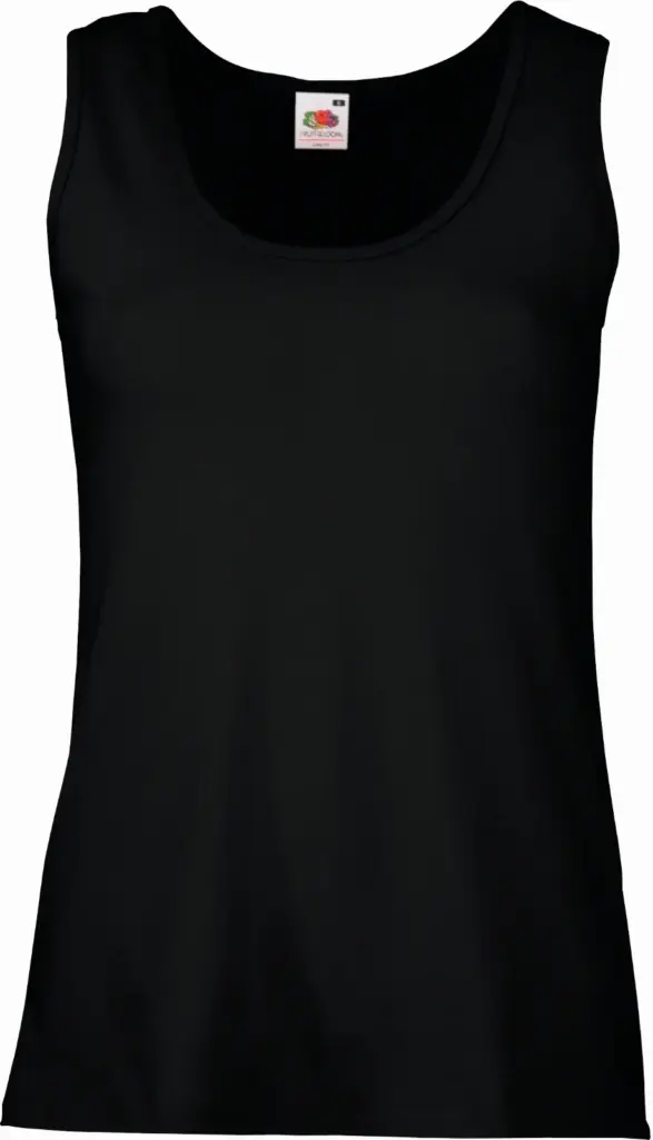 Lady-fit Valueweight Vest (61-376-0), black — productfoto 5