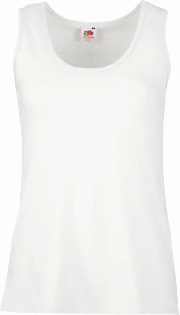 Lady-fit Valueweight Vest (61-376-0), white — productfoto 6