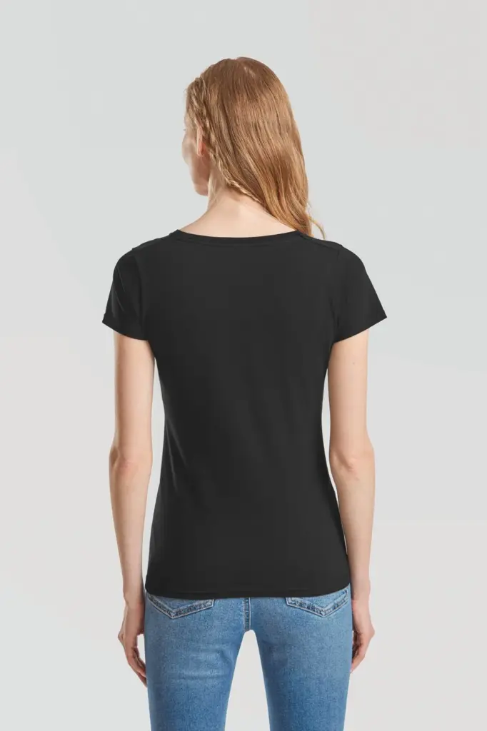 Lady-fit Valueweight V-neck T (61-398-0) — productfoto 4