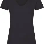 Lady-fit Valueweight V-neck T (61-398-0), deep navy — productfoto 7