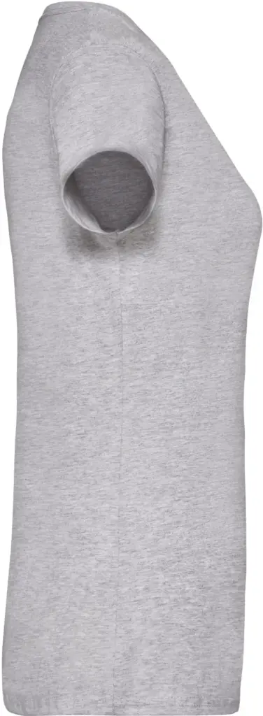 Lady-fit Valueweight V-neck T (61-398-0), heather grey — productfoto 7