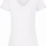 Lady-fit Valueweight V-neck T (61-398-0), white — productfoto 9