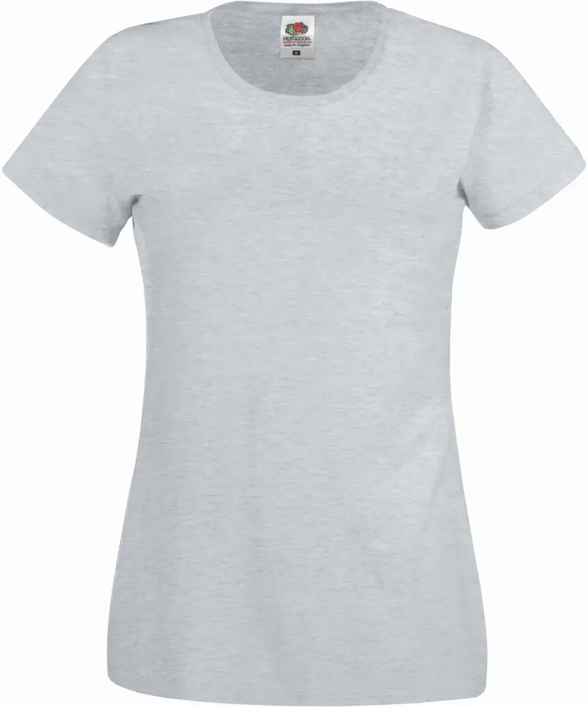 Lady-fit Original T (61-420-0), heather grey — productfoto 7