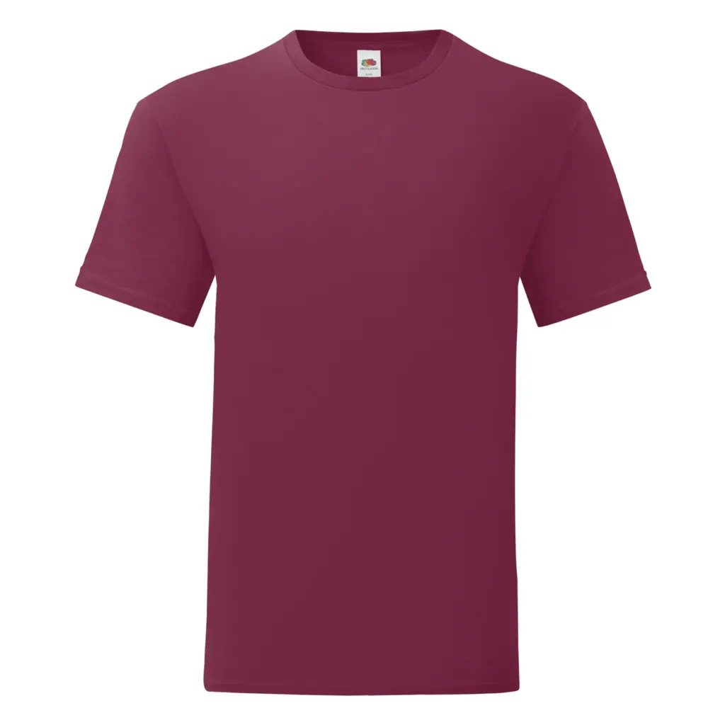 Iconic-T Men's T-shirt, burgundy — productfoto 6