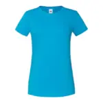 Iconic-T Ladies' T-shirt, azur blue — productfoto 6