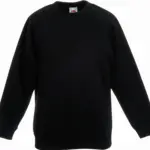 Kids Raglan Sweater (62-039-0), black — productfoto 5