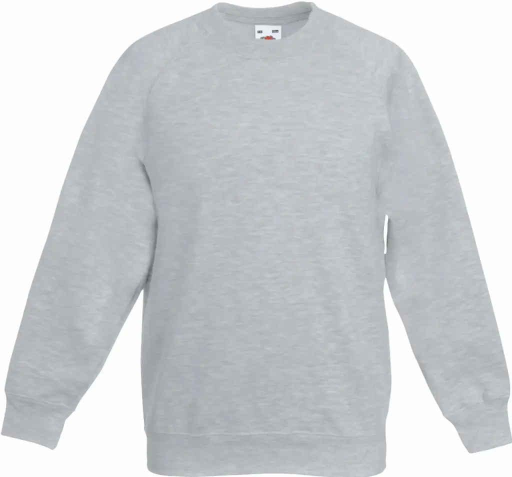 Kids Raglan Sweater (62-039-0), heather grey — productfoto 7