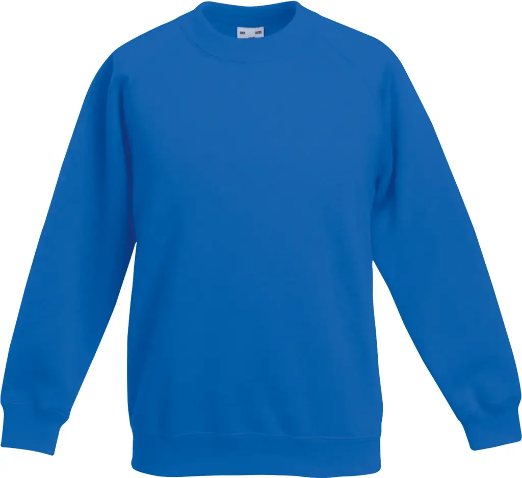 Kids Raglan Sweater (62-039-0), royal blue — productfoto 10