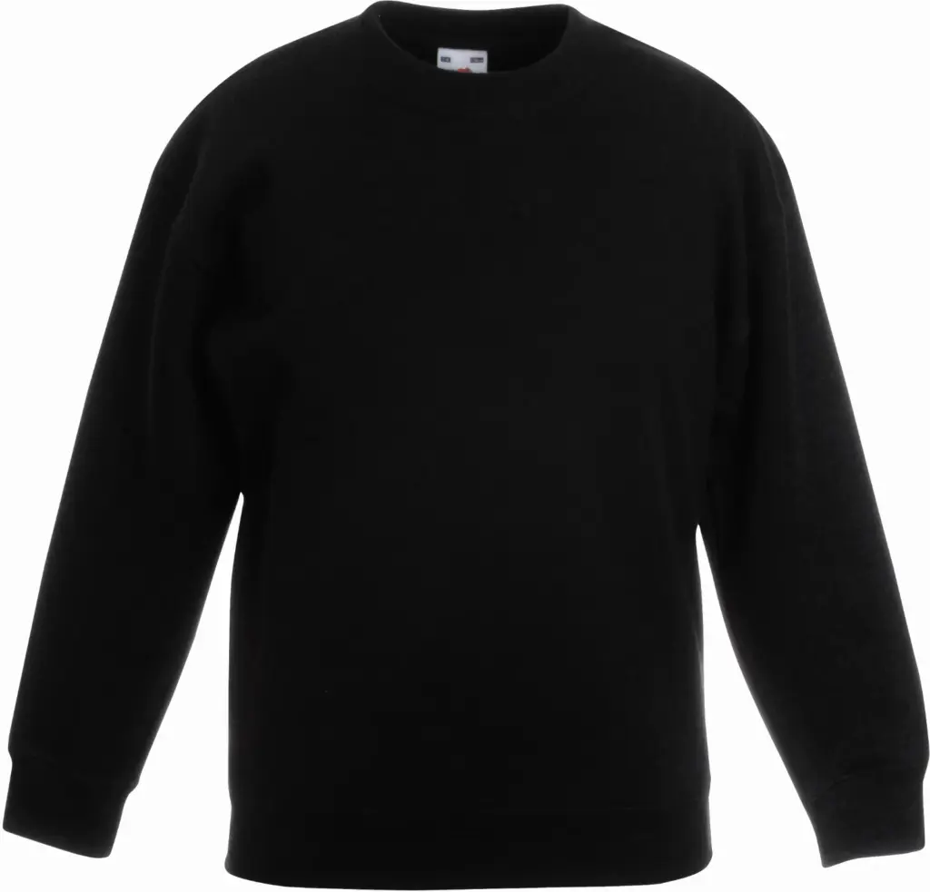Kids Classic Set-in Sweater (62-041-0), black — productfoto 5