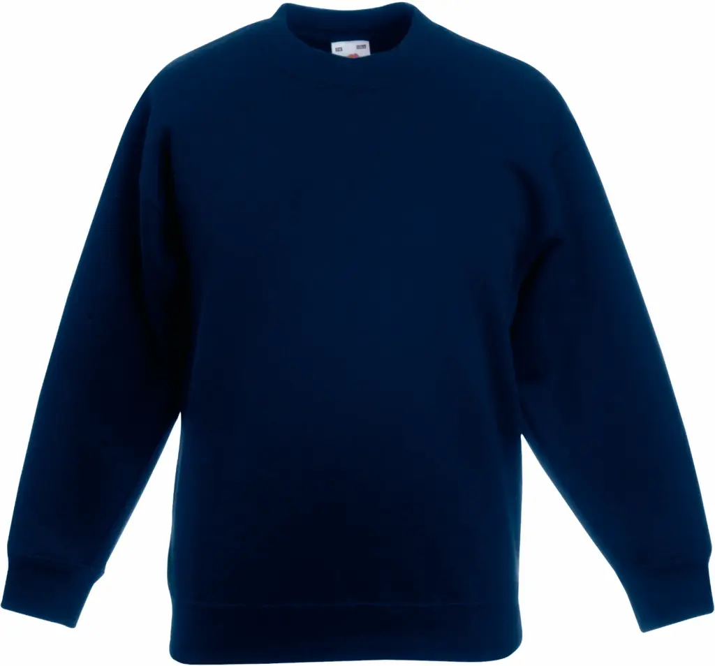 Kids Classic Set-in Sweater (62-041-0), navy — productfoto 8