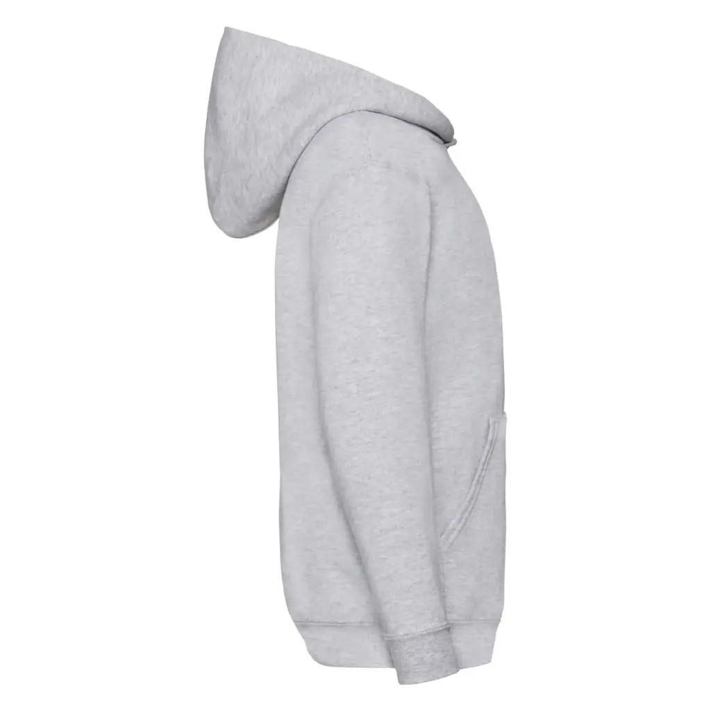 Kids Classic sweater met capuchon (62-043-0), heather grey — productfoto 9