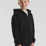 Kids Classic sweatvest met capuchon (62-045-0) — productfoto 3