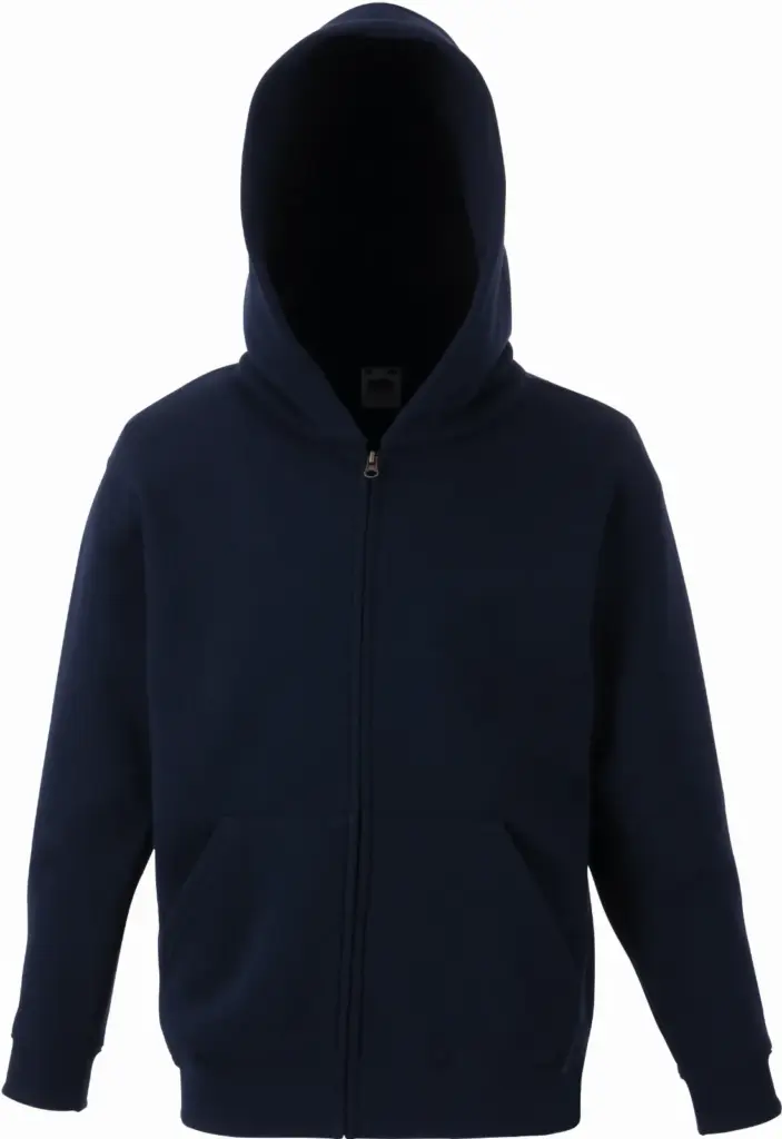 Kids Classic sweatvest met capuchon (62-045-0), deep navy — productfoto 6