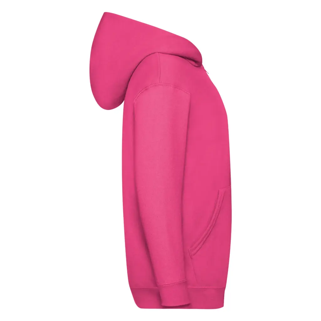 Kids Classic sweatvest met capuchon (62-045-0), fuchsia — productfoto 7